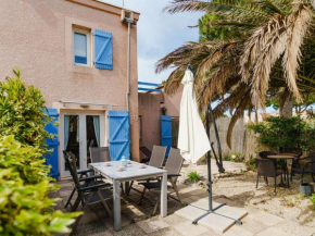 Villa 3 pièces avec grande terrasse, proche plage du Grazel, 6 pers, parking privé, WiFi disponible - FR-1-409-70